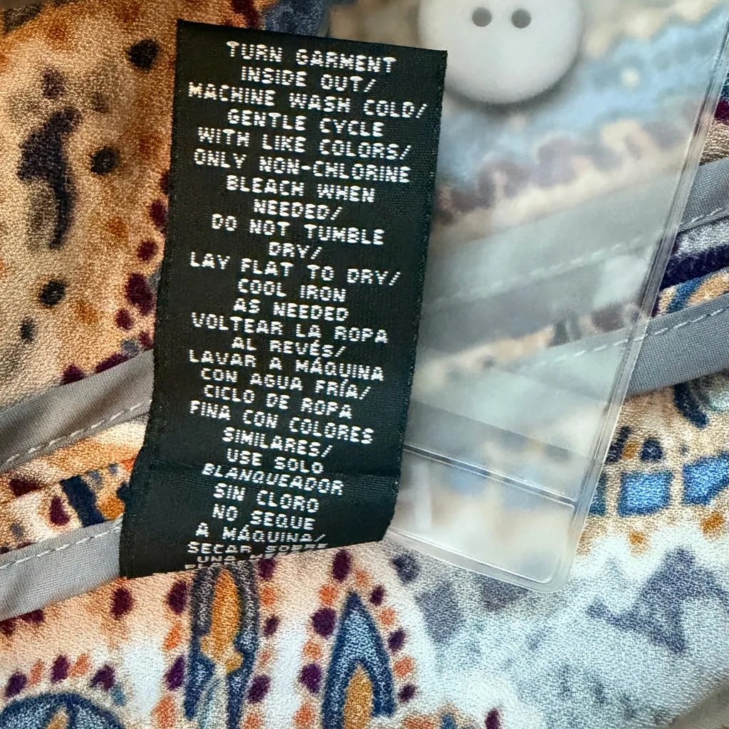 Marée Pour Toi Plus Paisley Print Blazer – Multicolor – Size 16
NWT Blue - Image 9