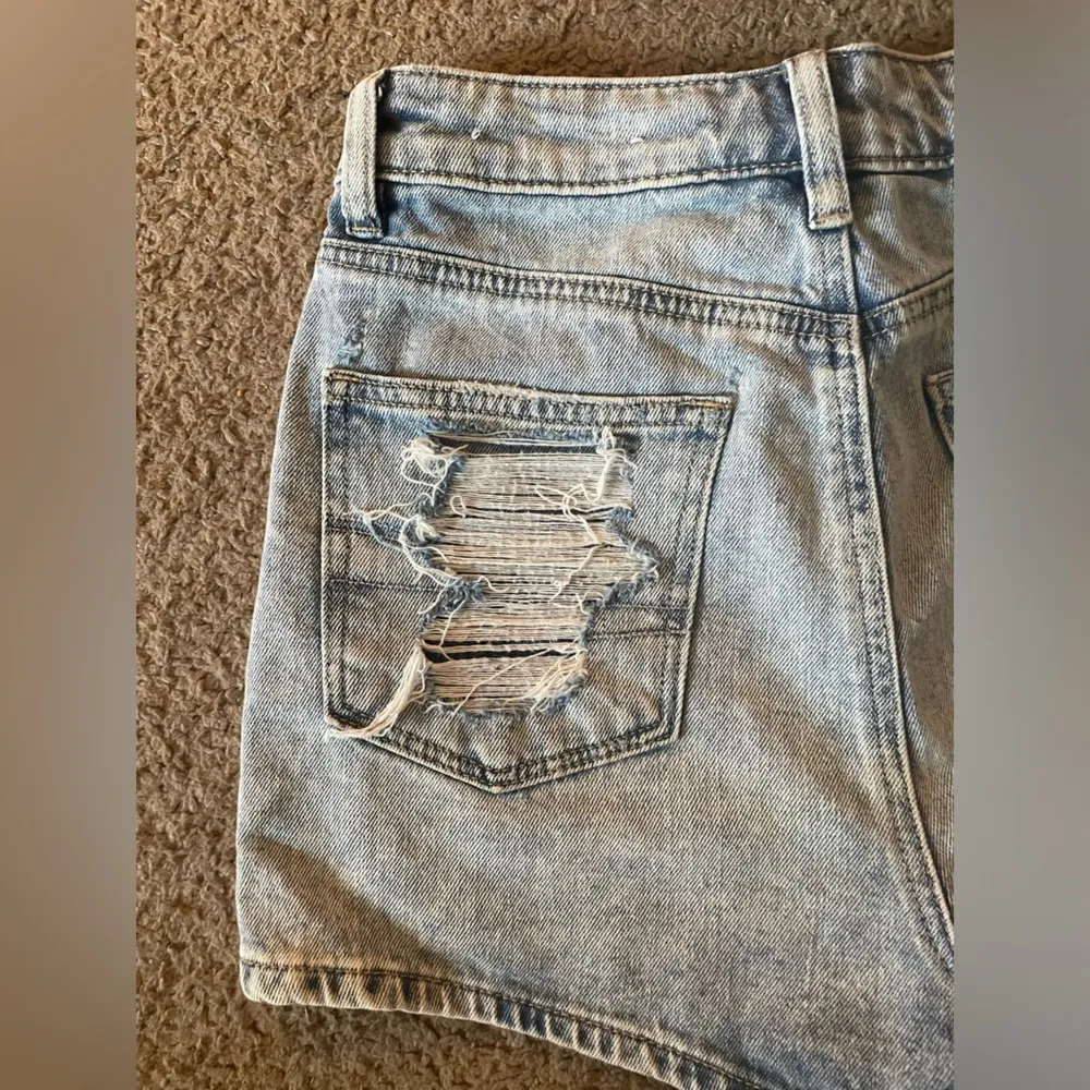 American Eagle Outfitters Ripped Denim Blue Jean Shorts Size Size 00 - Image 10