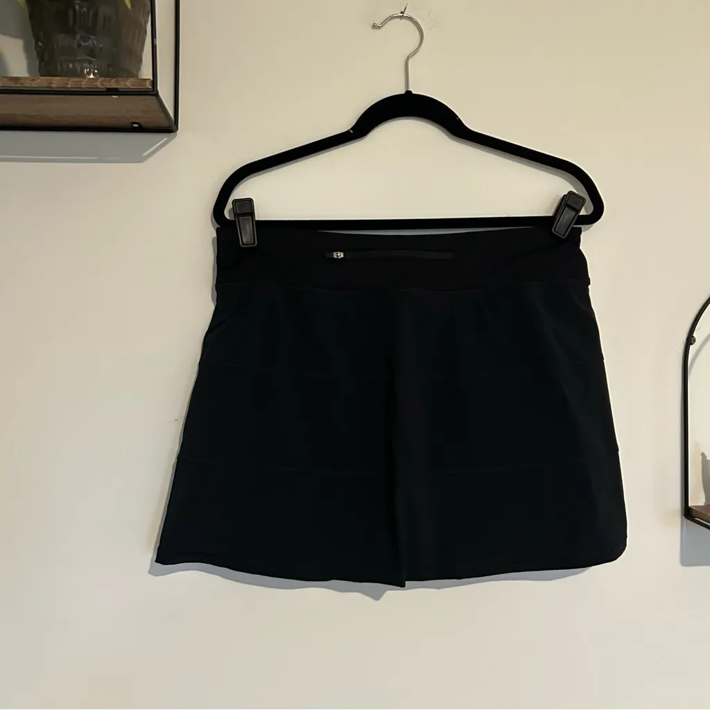 NWT Crz Yoga Black Athletic Skirt Skort Size XL/14 - Image 2