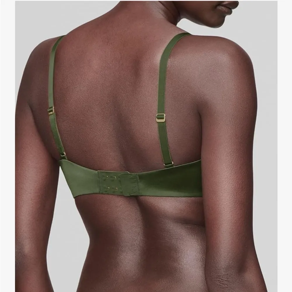 NWT CUUP the balconette bra shine vine green 32 E Size undefined - Image 3