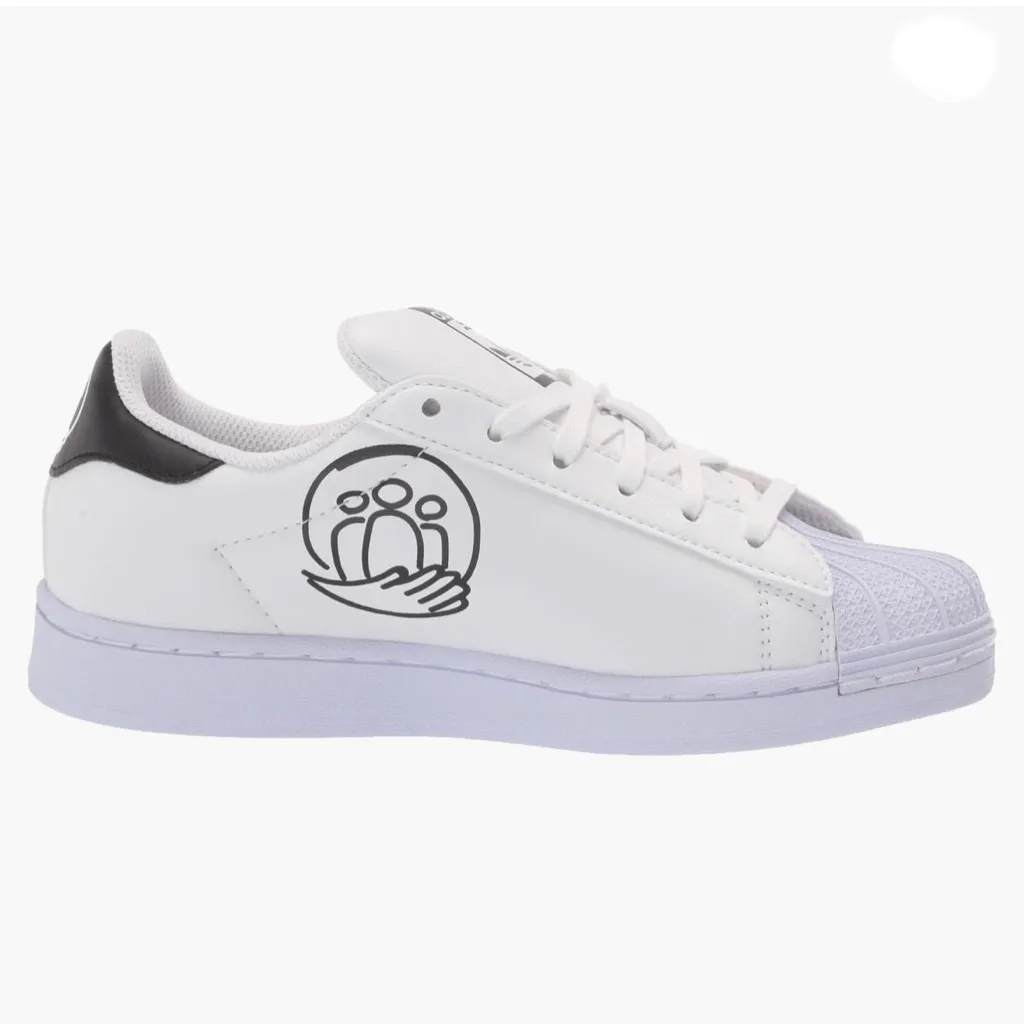 Adidas superstar primegreen white unisex sneakers Size 7 - Image 11