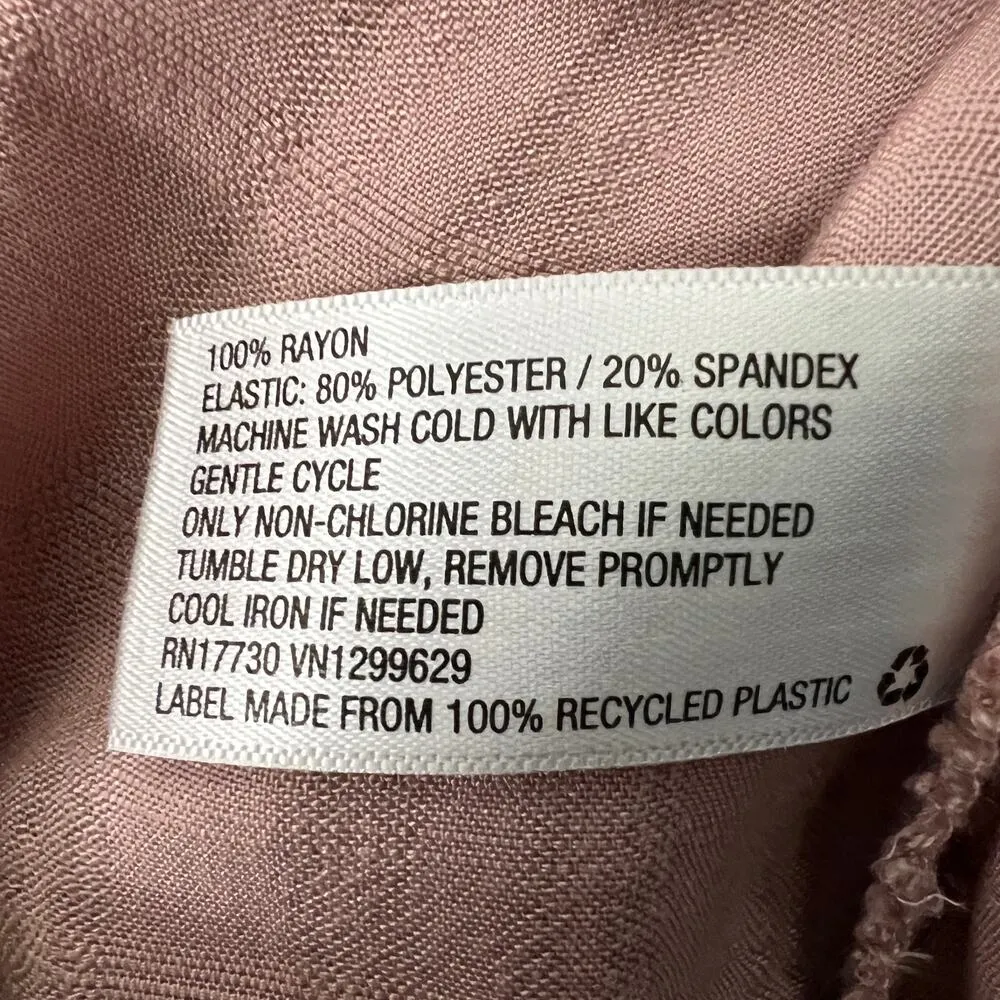 Knox Rose Womens Top Small Smocked Flowy Fairy Boho Cottagecore Girly Western - Image 9