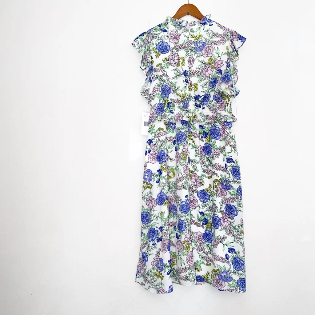 NWT Julia Jordan X Nordstrom Womens Midi Dress Floral - Image 6