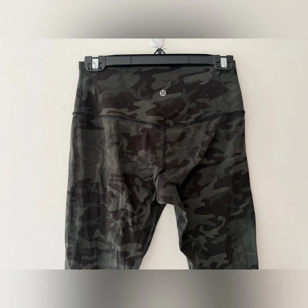 Lululemon Align Crop *21" in Incognito Camo Multi Gator Green (First Release) 8 - Image 7