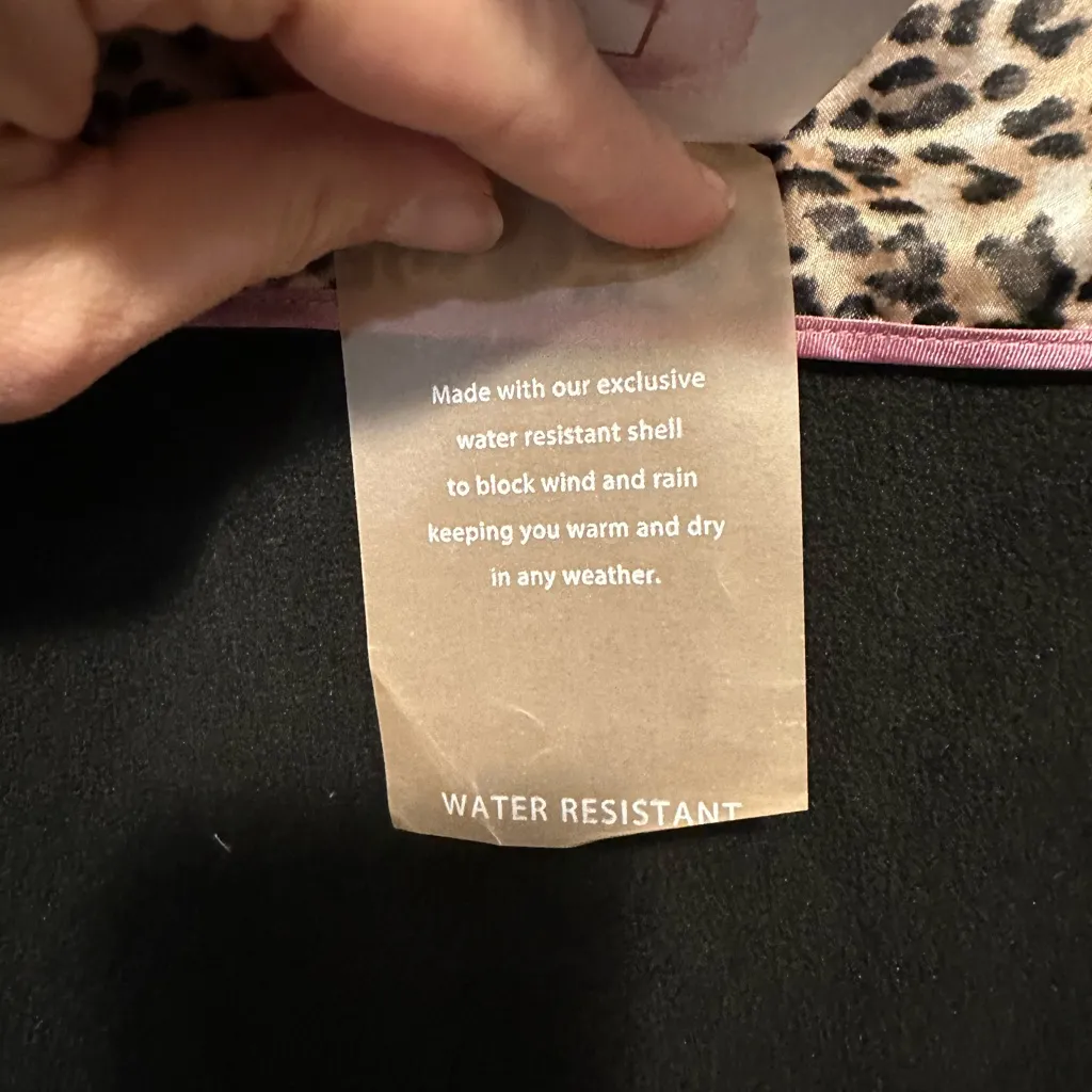 Jessica Simpson Women’s  Fleece Lined Soft Water Resistant Hodded Shell Size XL - Image 11