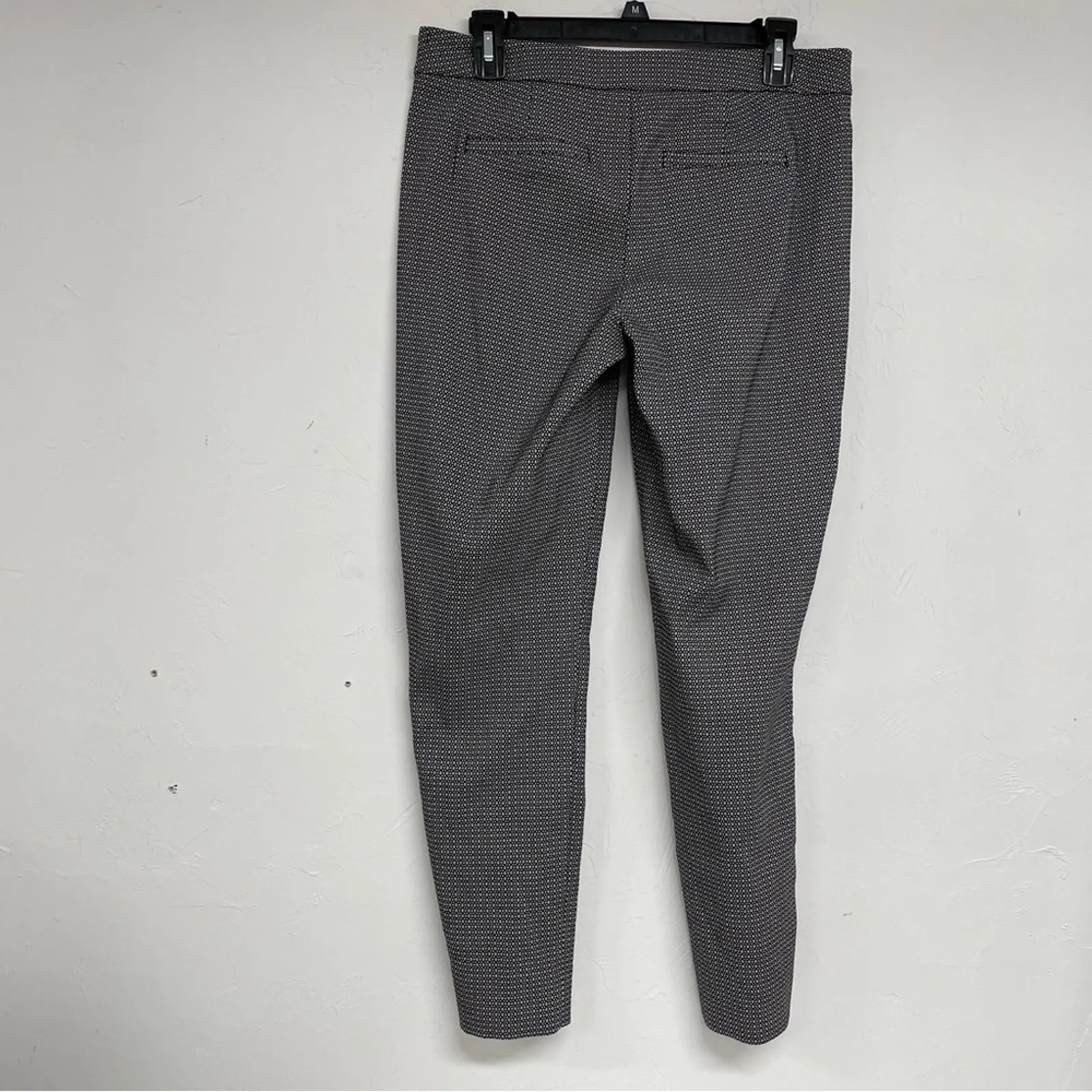 NYDJ Black & White Trouser Dress Pants Ankle Length Womens 6 Preppy Career Work - Image 7