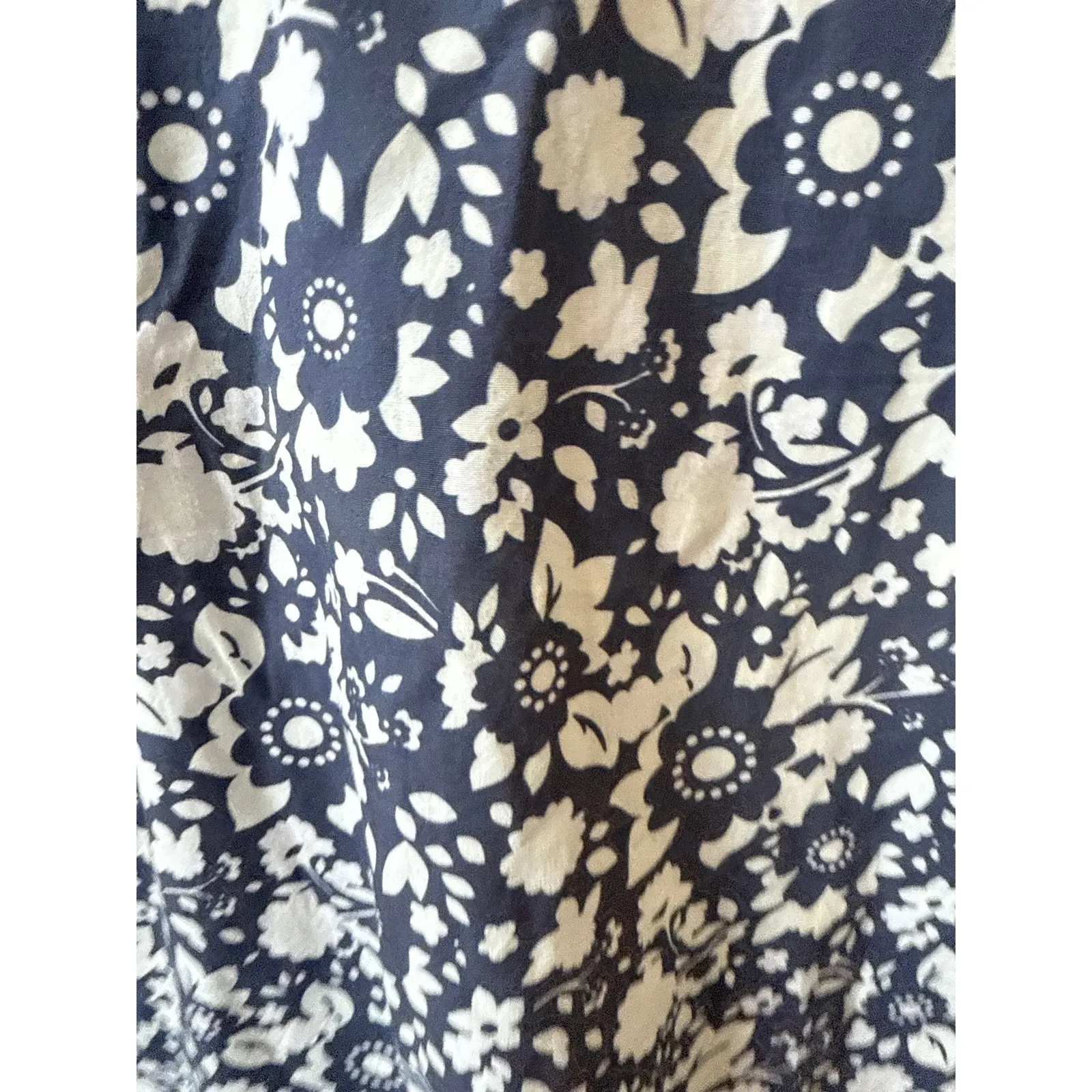 NWT Never A Wallflower Vicki Short Sleeve Dress Navy Floral Size XS Blue - Image 6