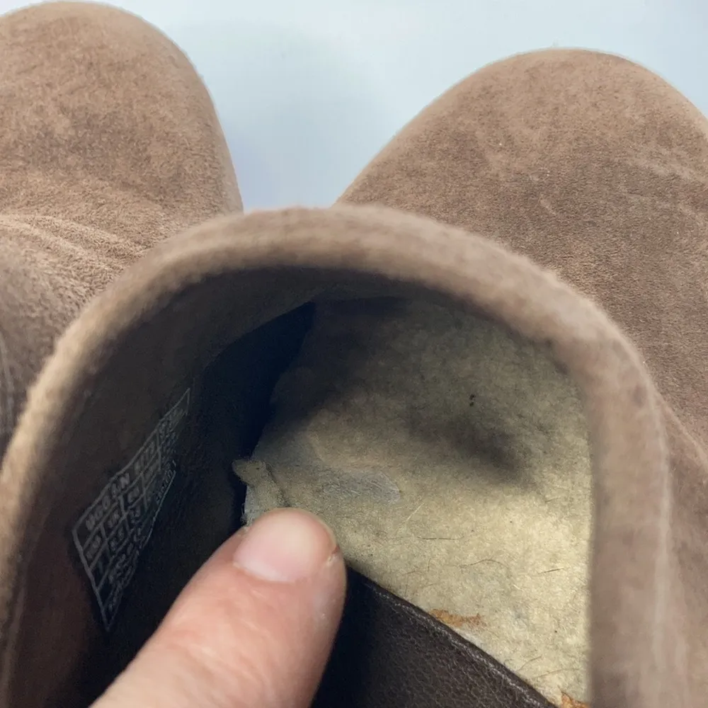 UGG‎ Abbie espresso suede leather clogs size 7 - Image 8