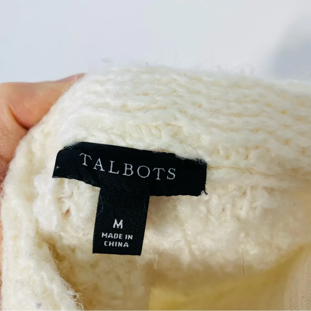 TALBOTS Fuzzy Knit Cardigan - Image 7