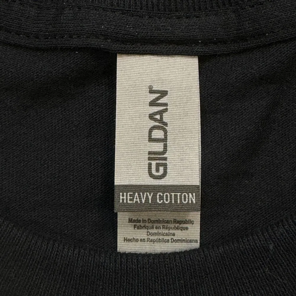 Happy Camper Women’s X-Large Black T-Shirt Short Sleeve Crew Neck - Image 5