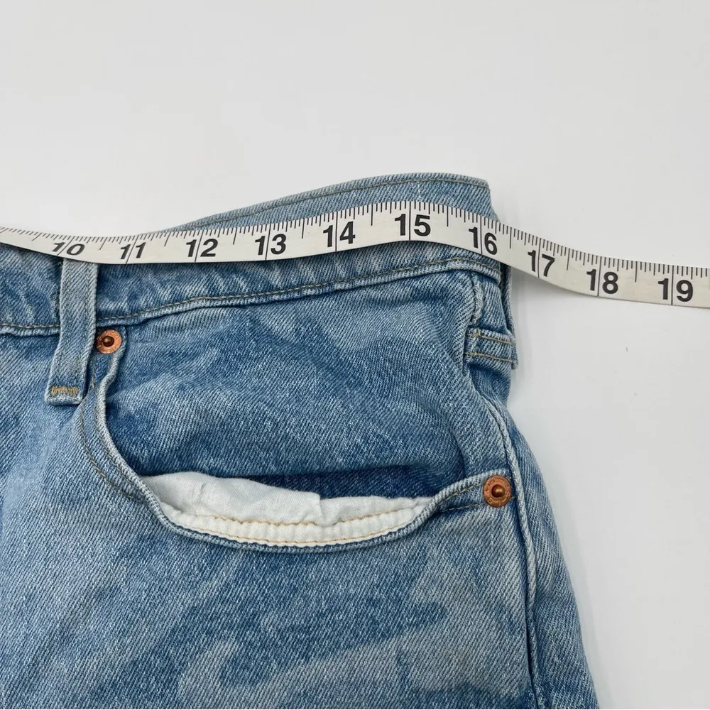 Levi’s Womens 501 Button Fly Camo Print Cutoff Denim Jean Shorts Size 32 (US 14) - Image 9