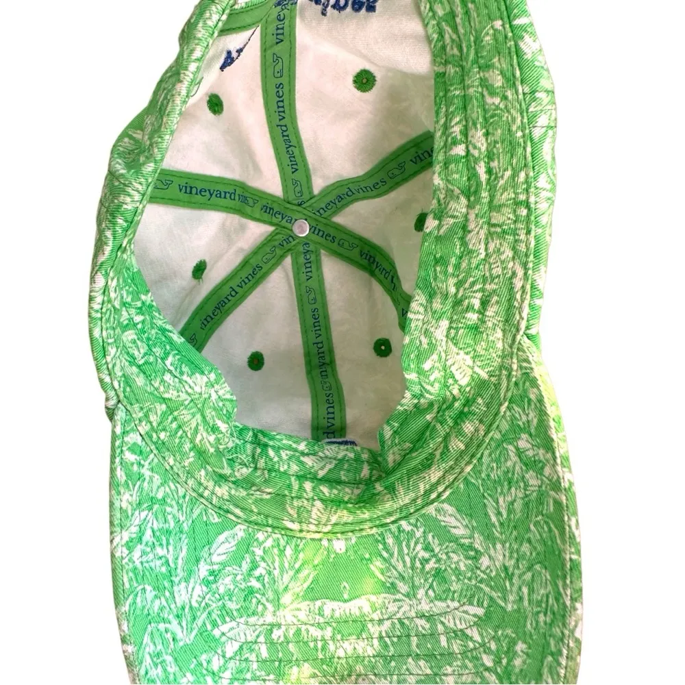 Vineyard Vines Palm Brights Baseball Hat Rare - Image 4