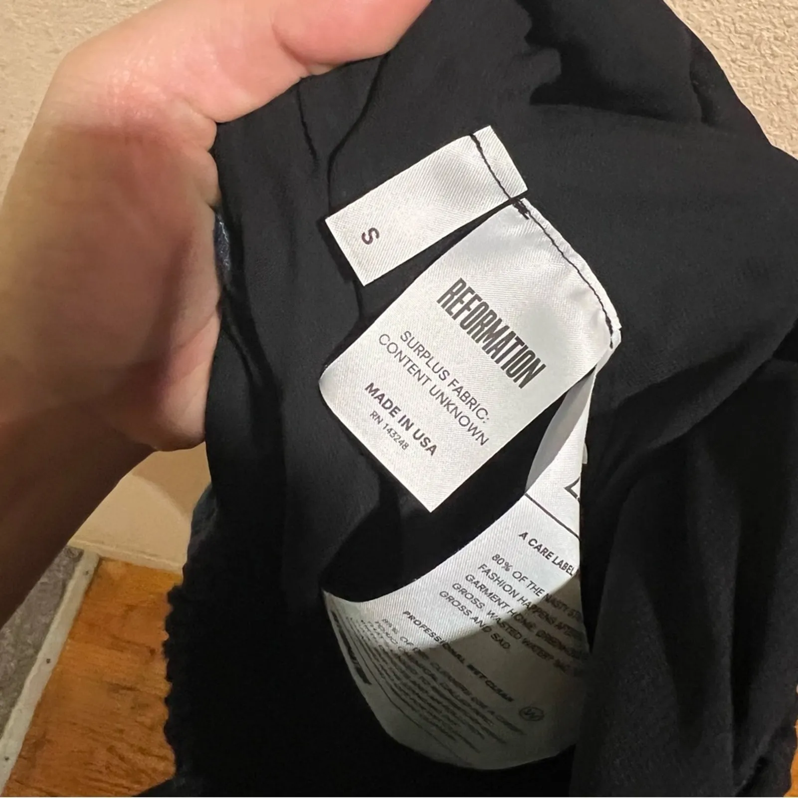 Reformation Veijo Blue Open Back Waist Tie Tiered Maxi Dress - size Small - Image 7