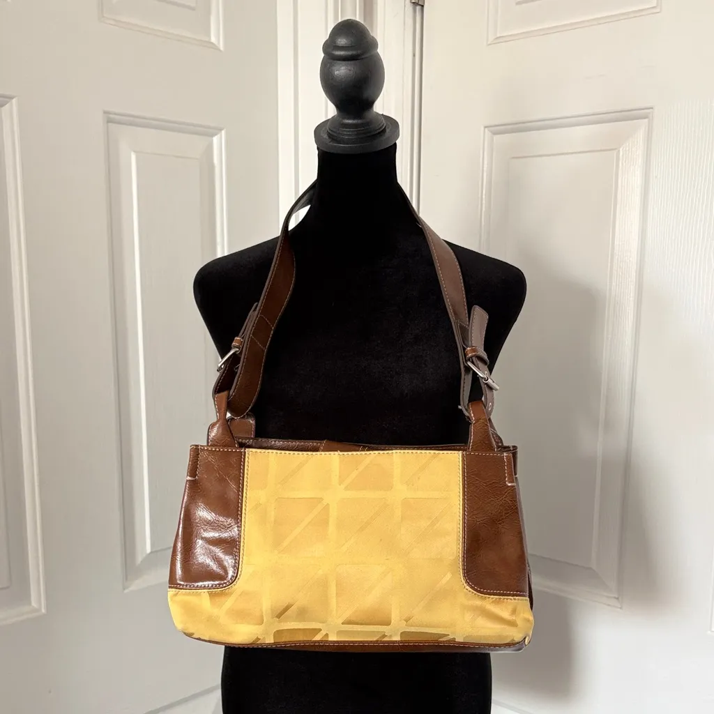 Nine & Co. Satin fabric Mono Logo Handbag - Image 4