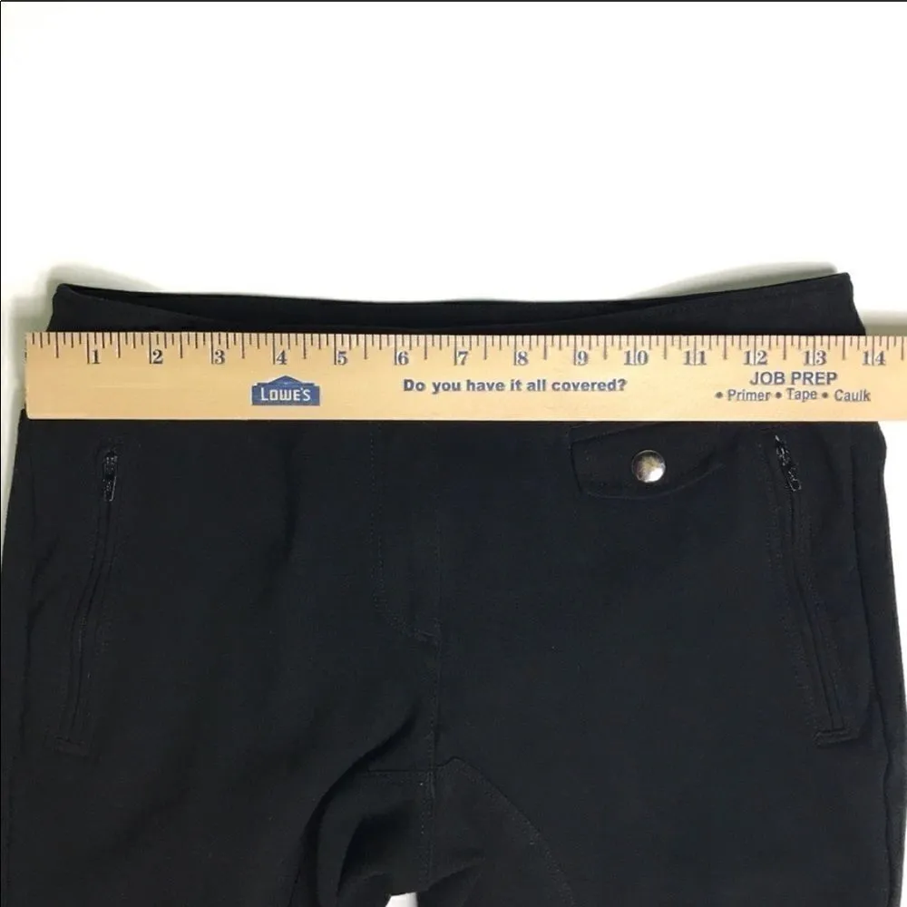 𝅺euc Theory black stretch equestrian style leggings - Image 9