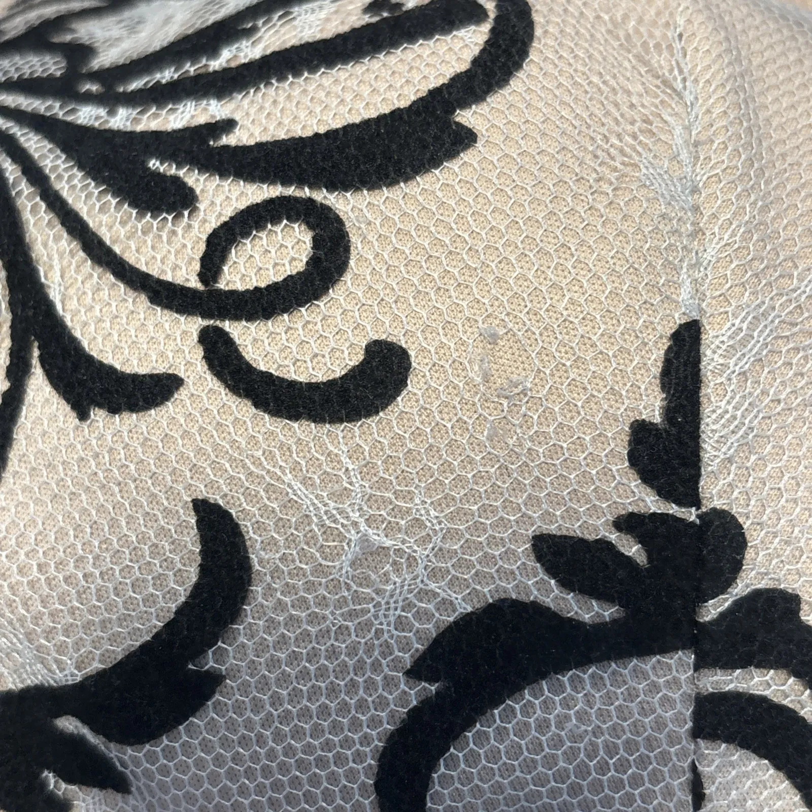 Trumpet Mermaid Style Prom Dress Long Black & Nude size 21 Blonde Nights Flaw - Image 8