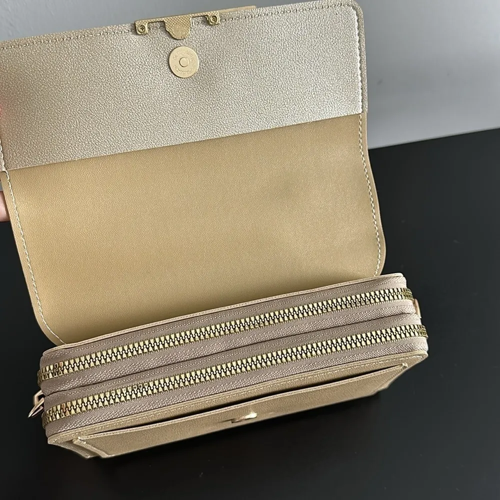 Source Unknown Champagne Clutch - Image 2