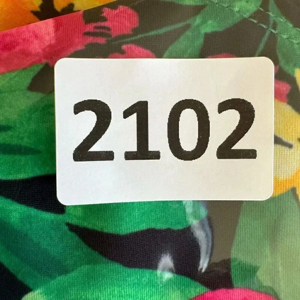 Old Navy Printed One-Shoulder  Bikini Swim Top  & Bottoms Set SZ XS #2102 - Image 7