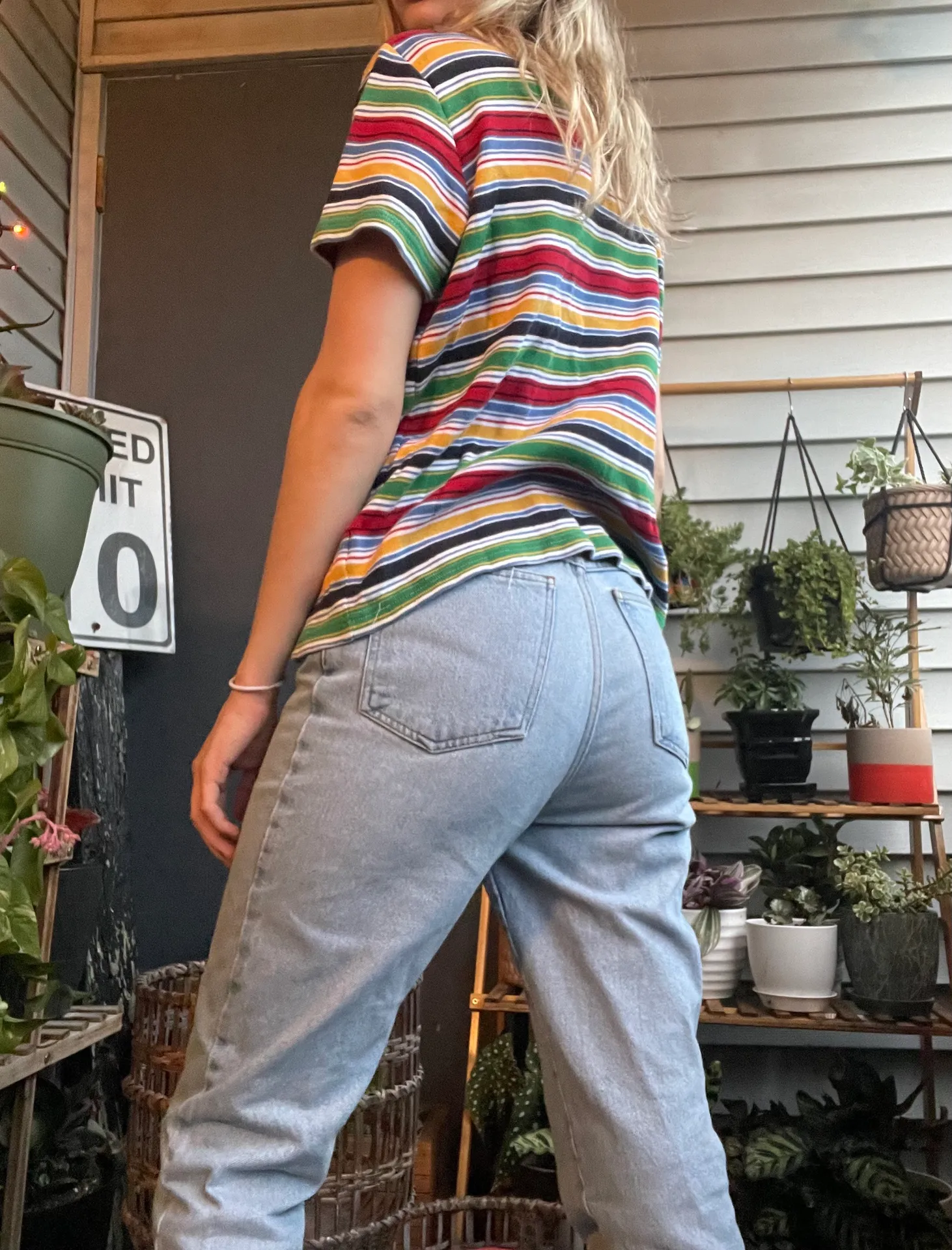 vintage striped 90’s tee  - Image 4