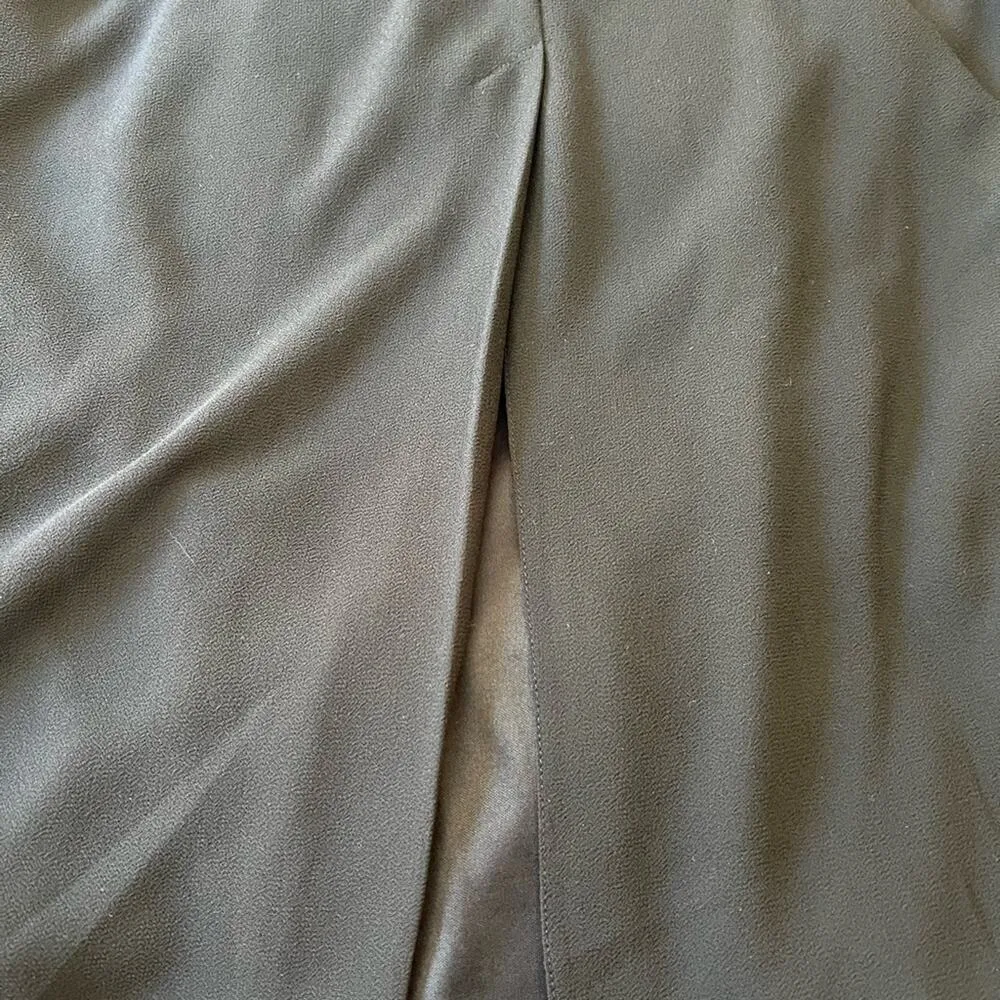 Virgo Women’s Petite Double Layer Slip Sleeveless Maxi Dress in Black Size 16 - Image 5