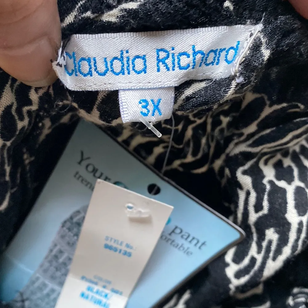 Claudia Richards Black Pants Size 3X NWT - Image 6