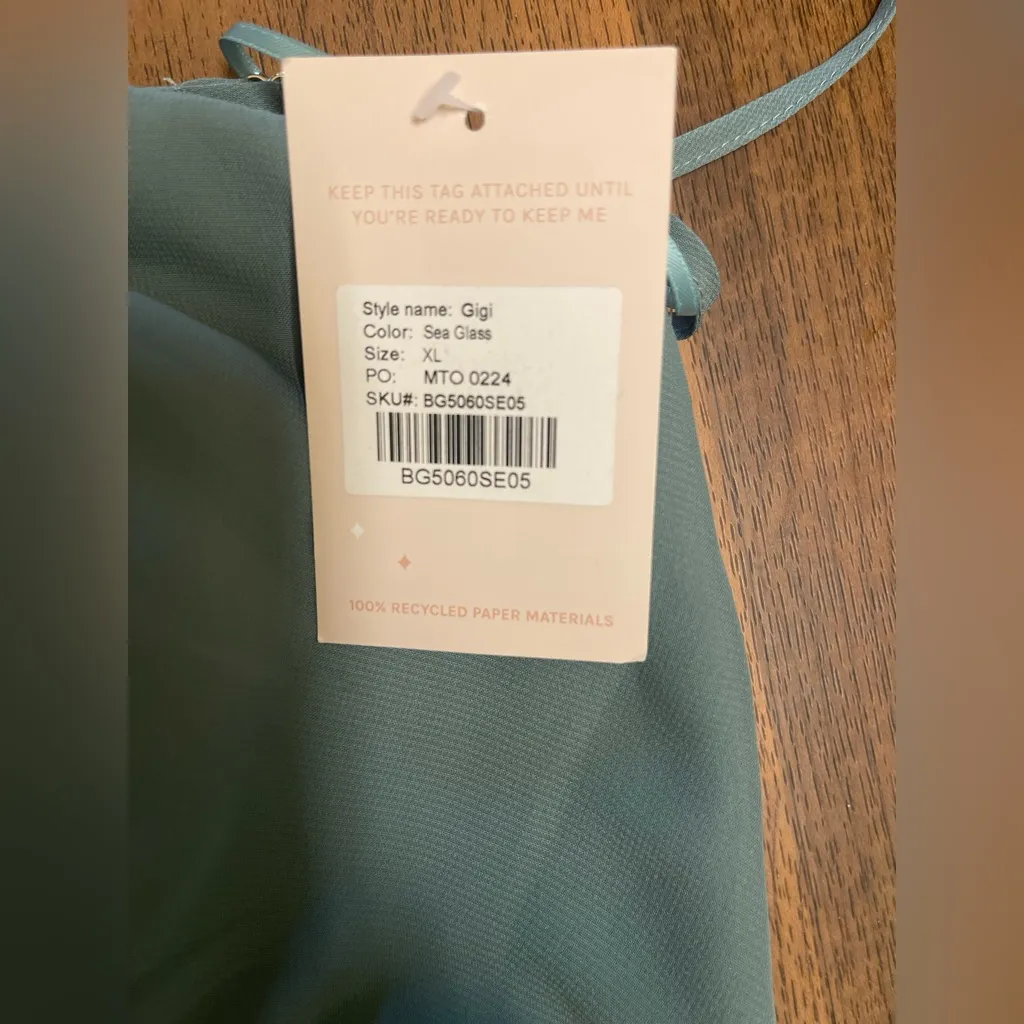 Birdy Grey Green Jumpsuit Wide-Leg High-Waisted - Image 8