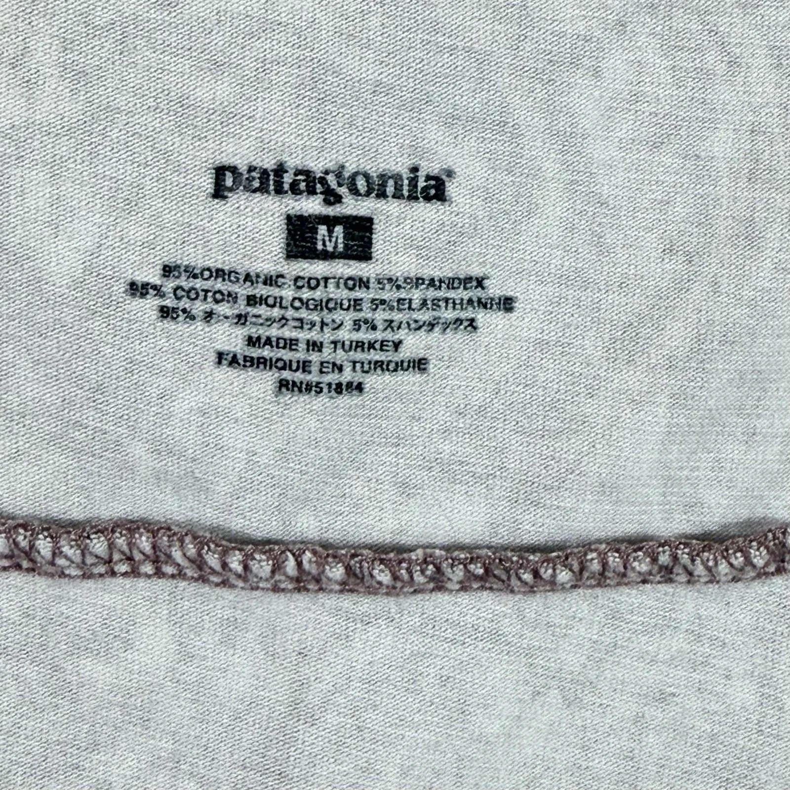 Patagonia Mauve Sleeveless Abstract Paisley Organic Cotton Margot Dress Womens M - Image 3