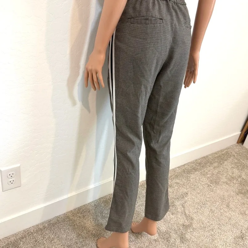 Rebecca Minkoff Nora medium houndstooth side stripe pull on pant P 2833 - Image 11
