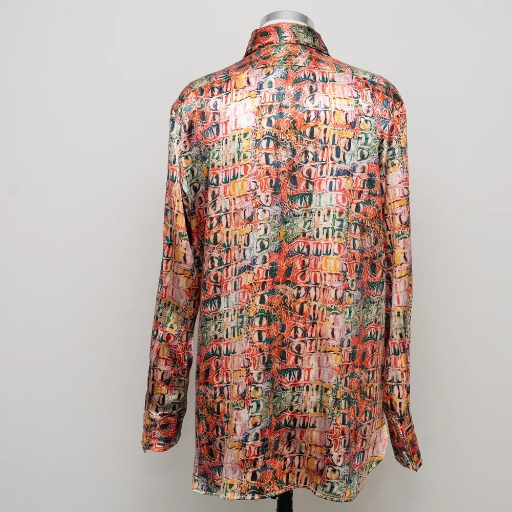 Sies Marjan |  NWT Sander Satin Shirt - Image 3