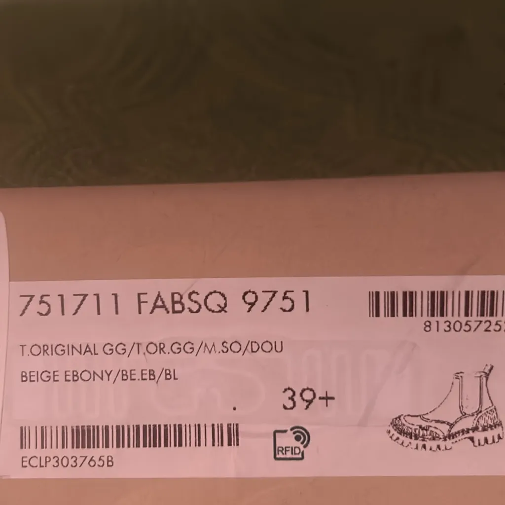 Gucci Stretch Side GG Supreme Monogram Ankle Boots Bootie Beige Ebony Black - Image 6