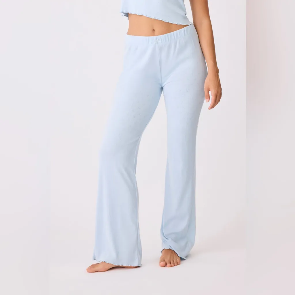 PJ Salvage Pointelle Hearts Pajama Lounge Set - Image 3