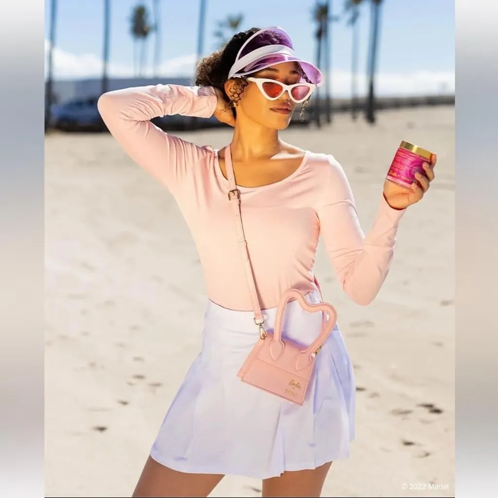 Barbie Limited Edition Pink Truly Mini Purse with Gold Accents TRULY - Image 10