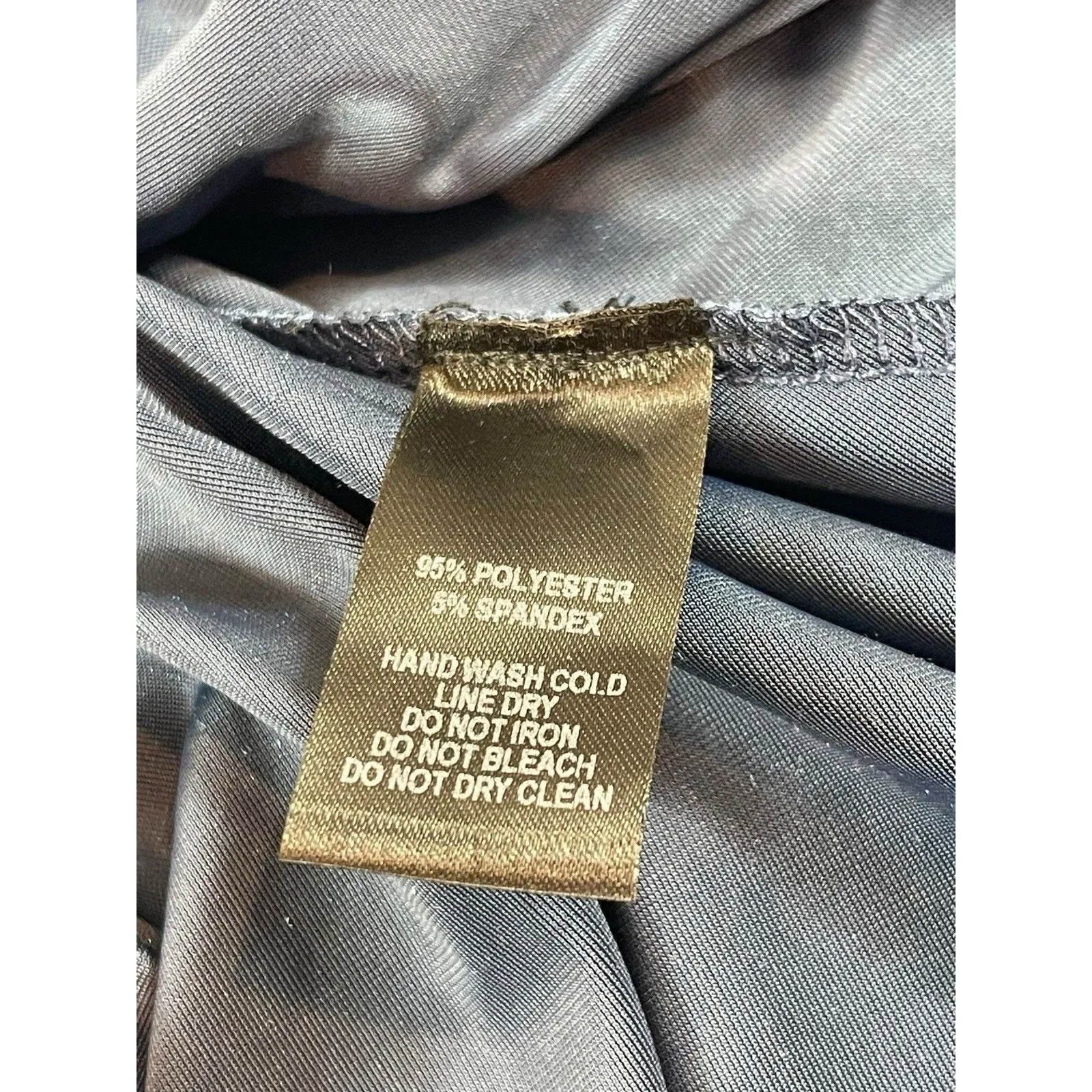 Lulus Women’s Blue Crushed Velvet Wrap Dress Size L Fit & Flare Holiday Party - Image 6