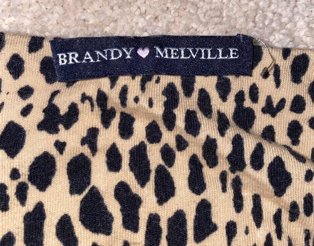 Brandy Melville Rare Cheetah Print Tube Top - Image 3