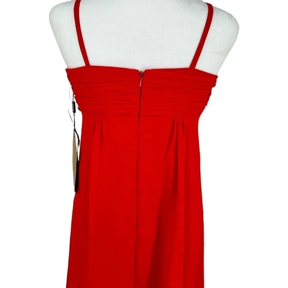 NWT Light in The Box Size 16 Junior Ruby Red Long Prom & Evening Dress Size - Image 6