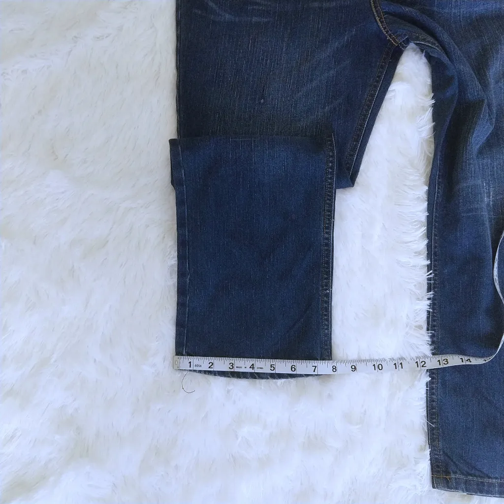 Women's Denim Capri Pant Plus Size 14 Blue - Image 13