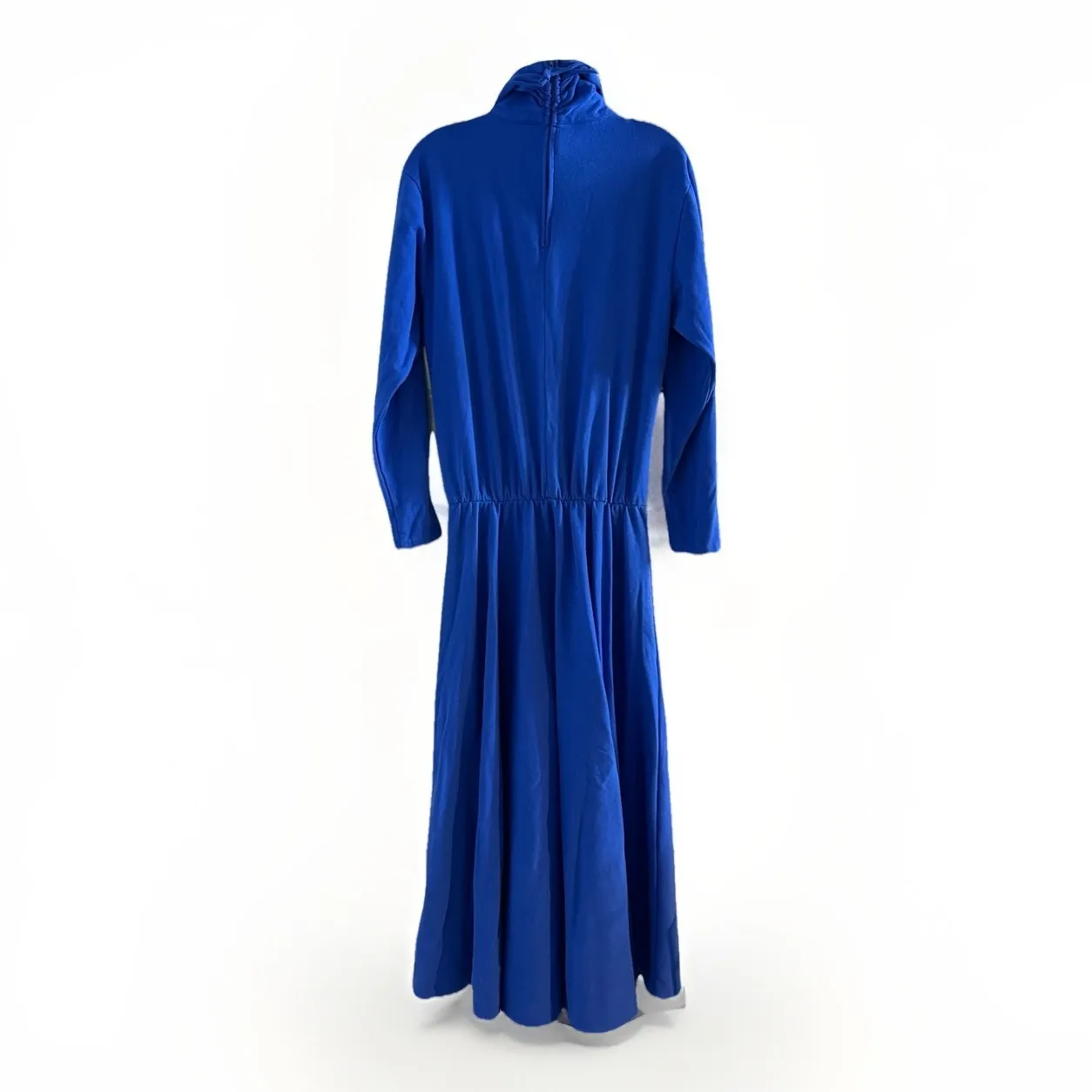 BURU Royal Blue Turtleneck Long Sleeve Maxi Dress - Image 5