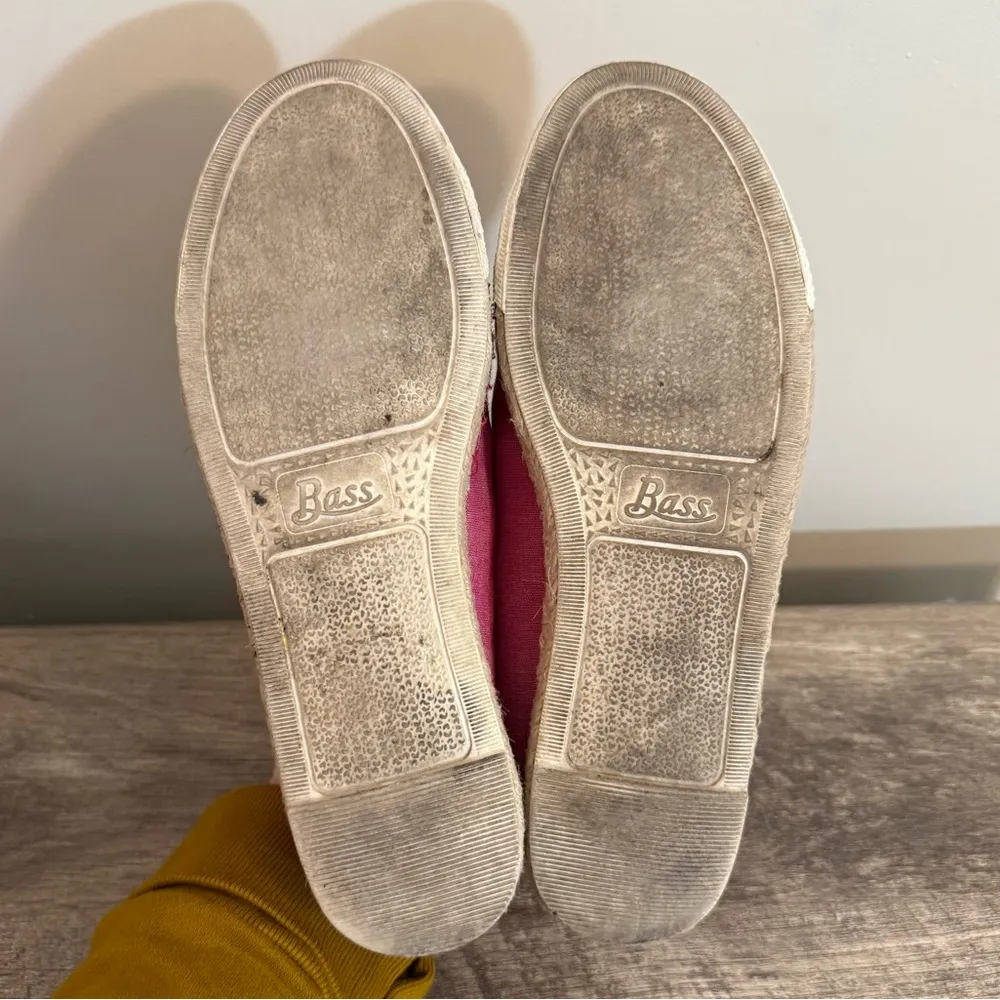 Bass Sandy Espadrille Canvas Shoes Women’s Size 10 Lace Up Casual Boating Coast - Image 7