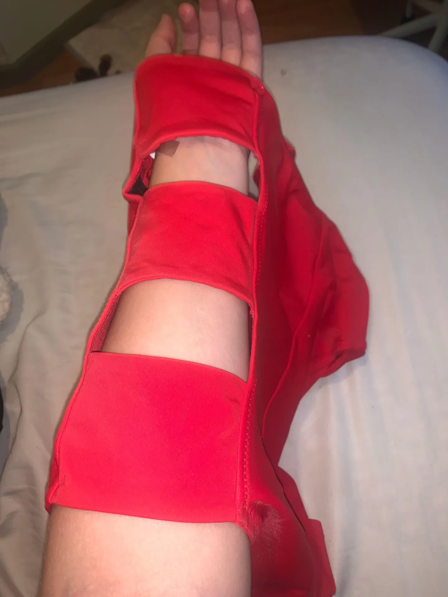 Target Red Cut Out  Swimsuit - Image 2