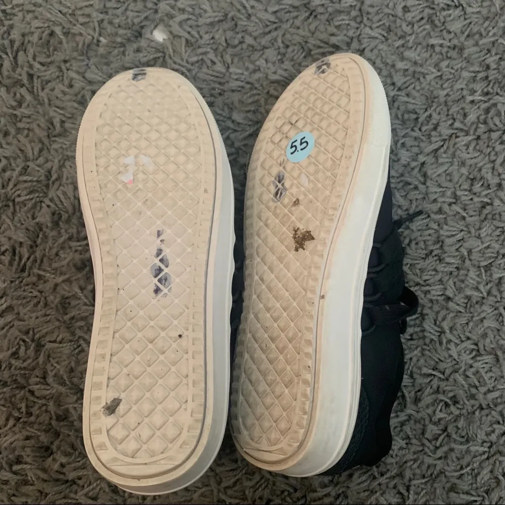 black lace up sock sneakers - Image 12