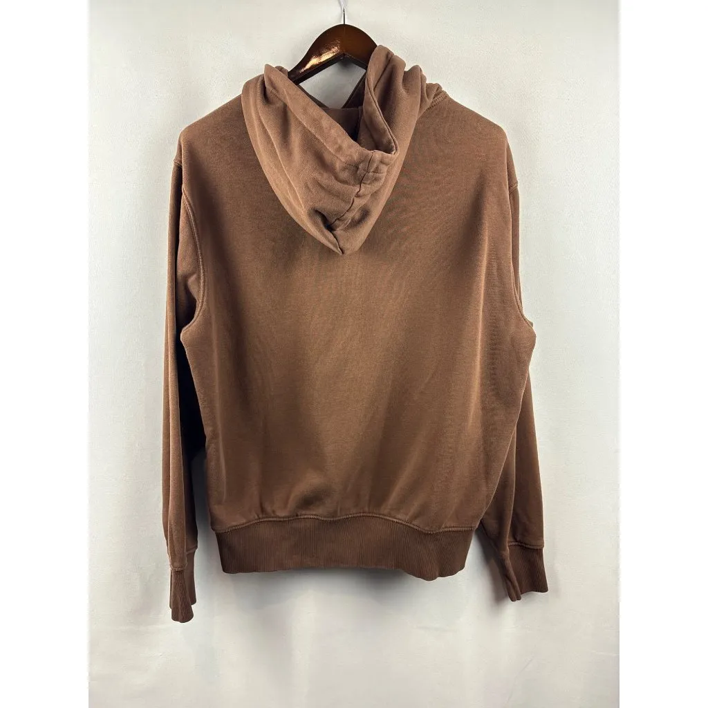 Women’s Old Navy Medium Chocolate Brown Hoodie - Image 3