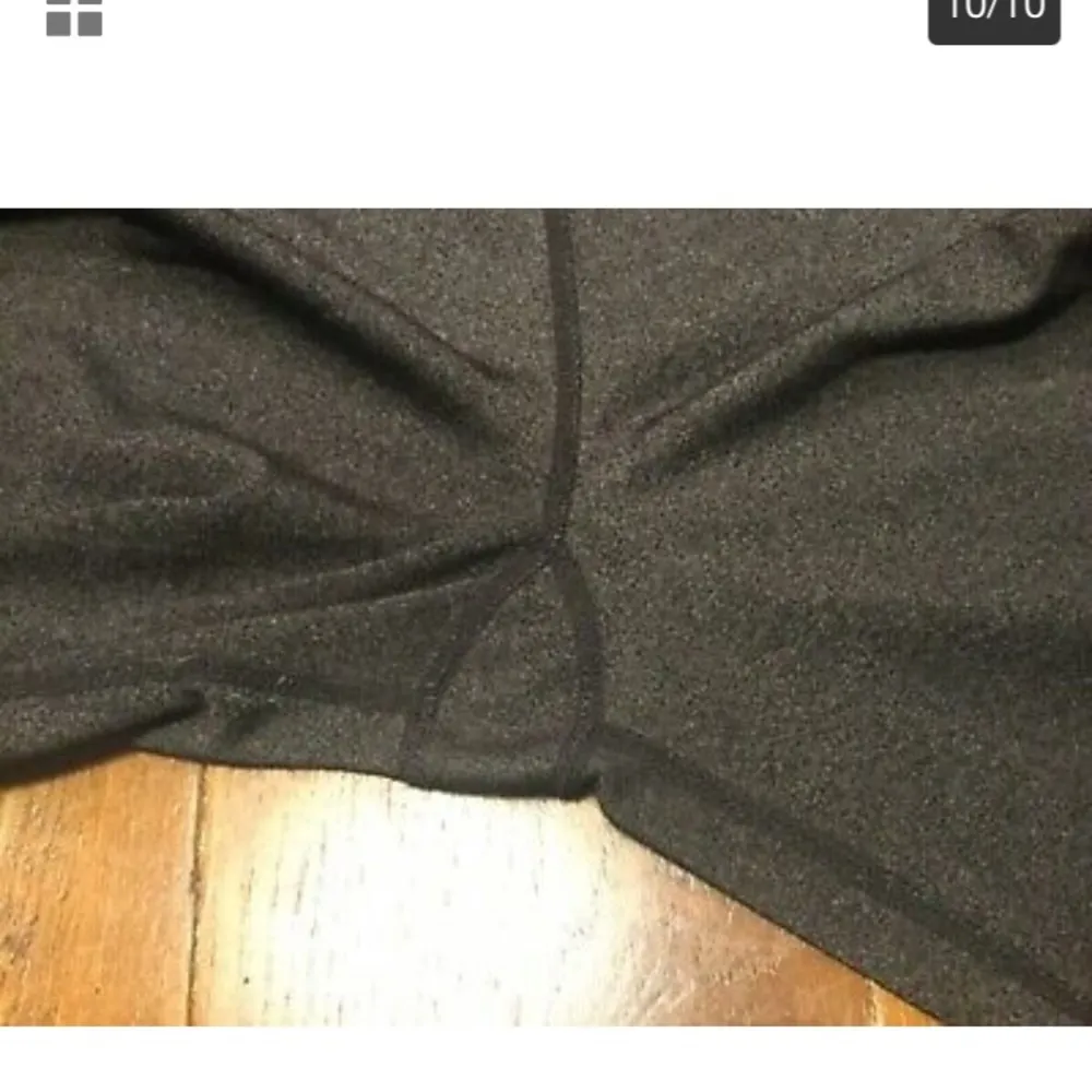 Lululemon Slit Leg Crop Pants Sz 4 Charcoal Gray - Image 10