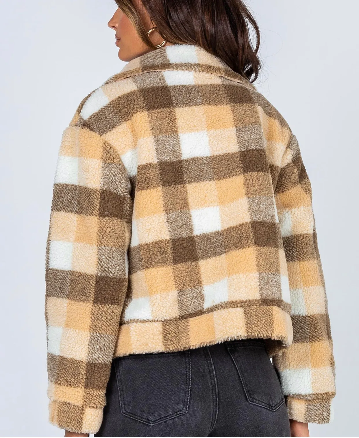 Princess Polly Doria Jacket Beige - Image 2