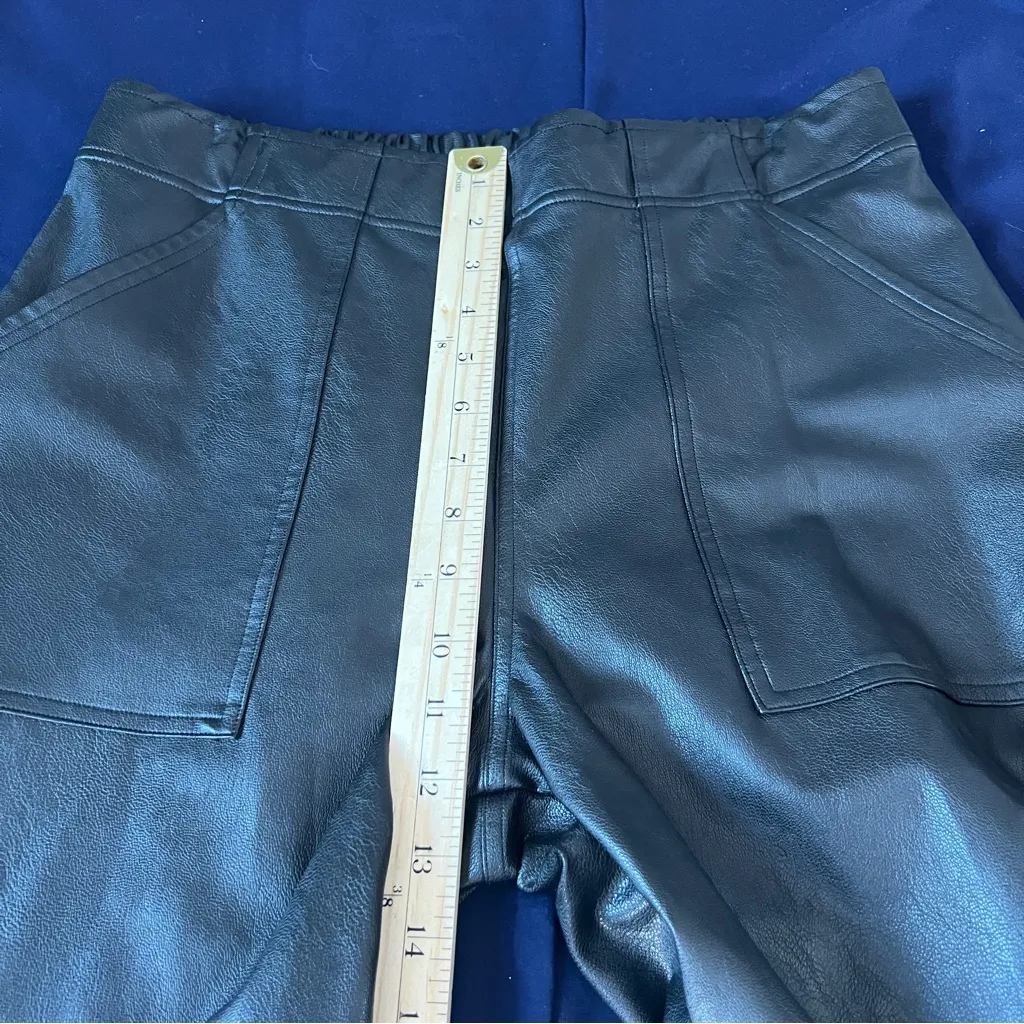 SPANX Faux Leather-Like Jogger Elastic Waist‎ Pull On Relaxed Fit Casual Size XL - Image 13