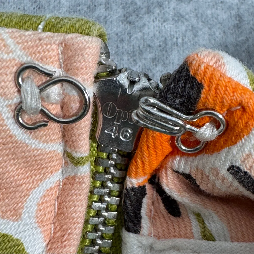 Free People Floral Cotton Blend Mini Skirt in Green and Pink Size 0 - Image 4