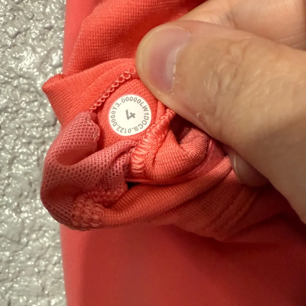 Lululemon Court Crush Dress size 4 in raspberry cream - Image 7