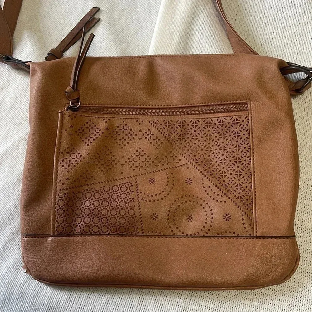 BOHO Brownton Crossbody, shoulder bag Tan - Image 2