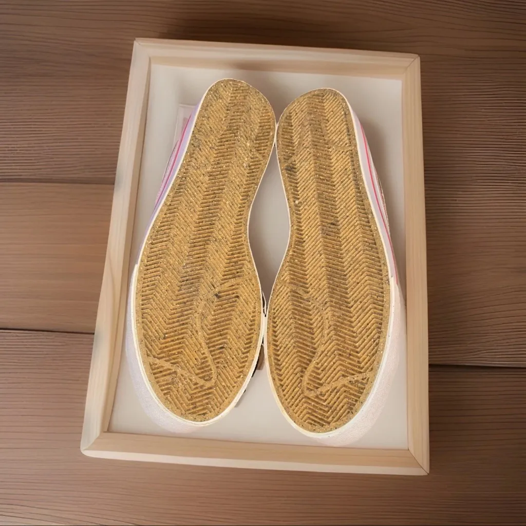 Size 11.5  - Nike Court Legacy Next Nature Hot Punch Contrast Stitch W - Image 6