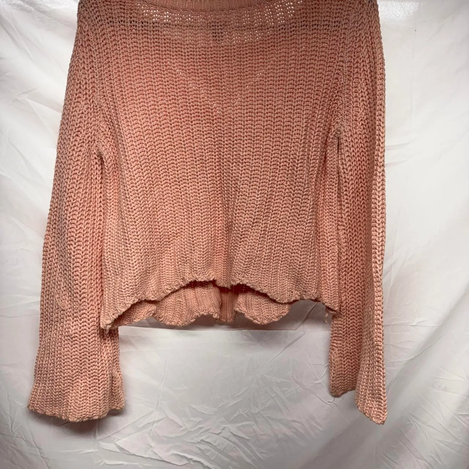 Aerie Pink knit sweater - Image 4