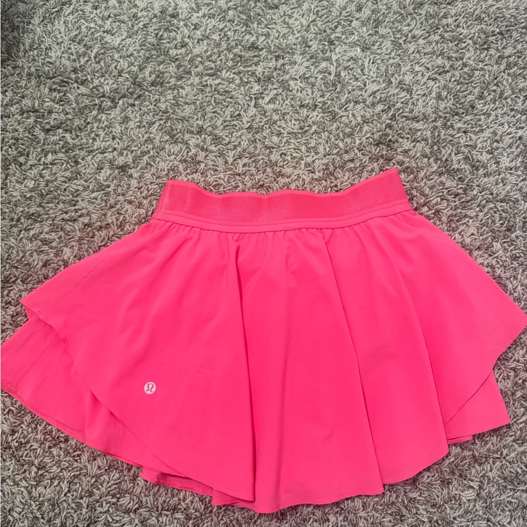 Lululemon Athletica Bright Pink Skater Skirt - Image 2